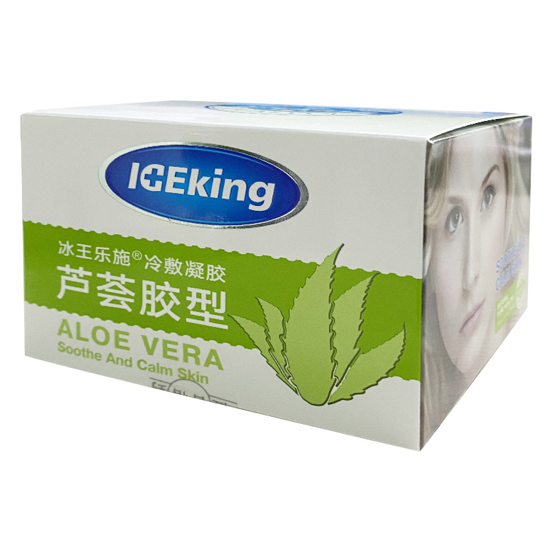 冰王乐施冷敷凝胶芦荟胶型